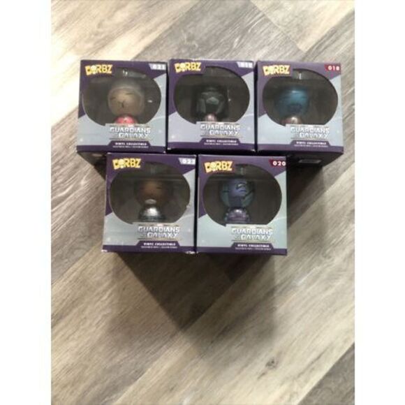 Dorbz Guardians Of The Galaxy Lot .Ronan, Yondu, Korath, Nebula, &Collector.Read - Picture 1 of 12